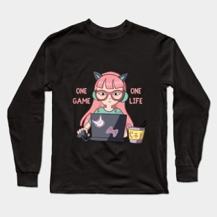 Game girl Long Sleeve T-Shirt